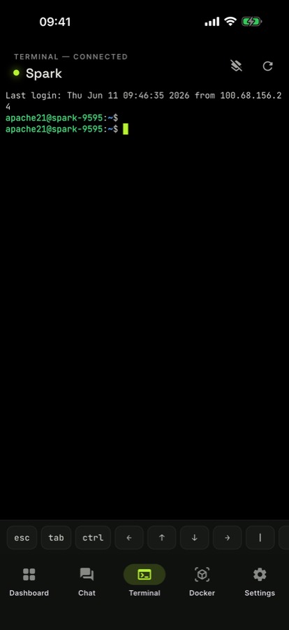 SSH terminal
