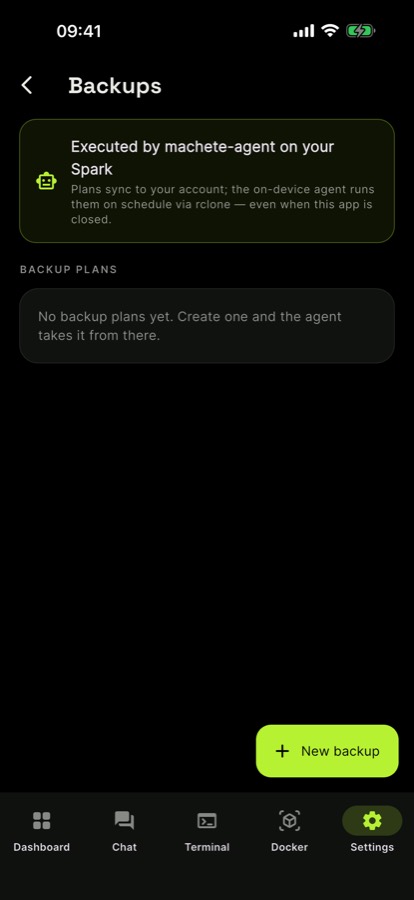 Backups